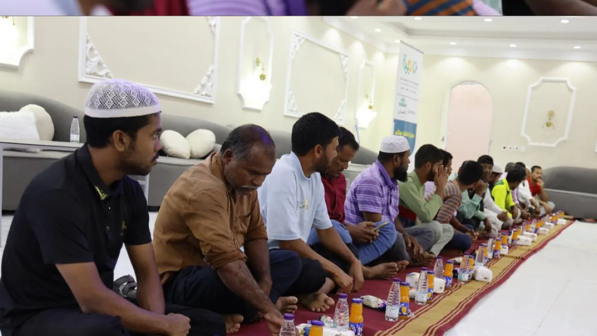 The 1446 AH iftar initiative at the association's premises in Mahd Governorate